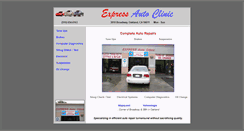 Desktop Screenshot of expressautoclinic.com